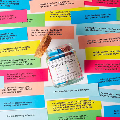 Bible Verse Inspiration Jar